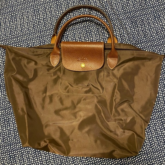 Longchamp Le Pliage Olive Green - Picture 2 of 5